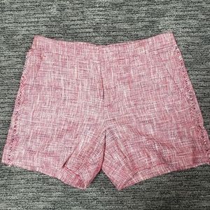 Banana republic shorts, size 6, rose